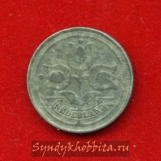 10 центов 1942 года Нидерланды